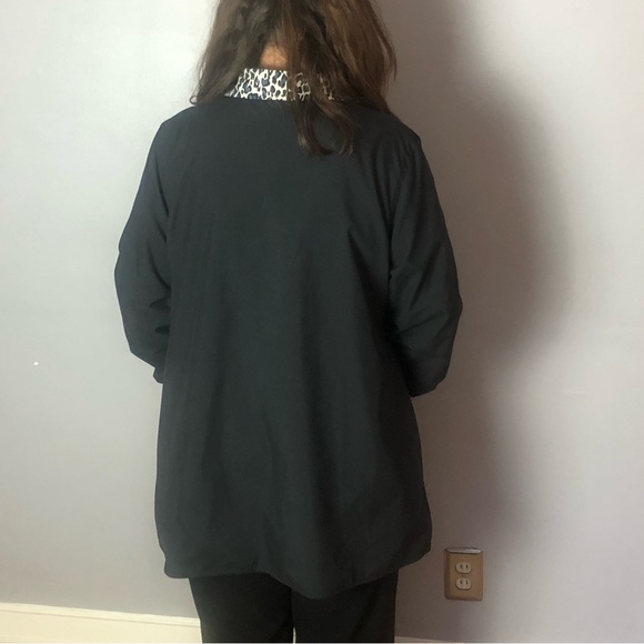 Blair Double-Sided Gabardine Zip Front Jacket - Picture 3 of 9